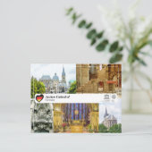 UNESCO WHS - Aachen Cathedral Briefkaart (Staand voorkant)