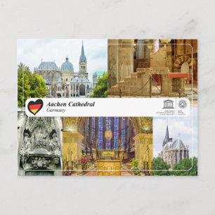 UNESCO WHS - Aachen Cathedral Briefkaart