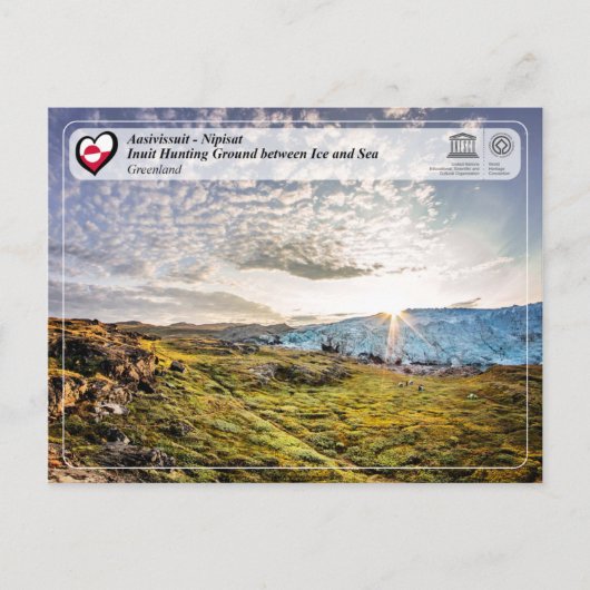 UNESCO WHS - Aasivissuit - Nipisat Briefkaart (Voorkant)