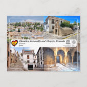UNESCO WHS - Albayzín, Granada Briefkaart (Voorkant)