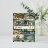 UNESCO WHS - Ancient Kyoto - Ujigami-jinja - 宇 治 神 Briefkaart (Staand voorkant)