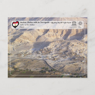 UNESCO WHS - Ancient Thebes - Thebes Necropolis Briefkaart