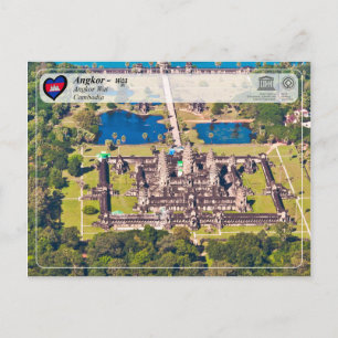 UNESCO WHS - Angkor - Angkor Wat Briefkaart