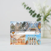 UNESCO WHS - Antoni Gaudí - Casa Batlló Briefkaart (Staand voorkant)