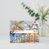 UNESCO WHS - Antoni Gaudí - Casa Batlló Briefkaart (Staand voorkant)