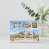 UNESCO WHS - Antoni Gaudí - Casa Milà La Pedrera Briefkaart (Staand voorkant)