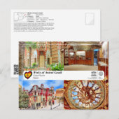 UNESCO WHS - Antoni Gaudí - Casa Vicens Briefkaart (Voorkant / Achterkant)