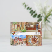 UNESCO WHS - Antoni Gaudí - Casa Vicens Briefkaart (Staand voorkant)