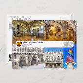 UNESCO WHS - Antoni Gaudí - Palacio Güell Briefkaart (Voorkant / Achterkant)