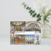 UNESCO WHS - Antoni Gaudí - Palacio Güell Briefkaart (Staand voorkant)