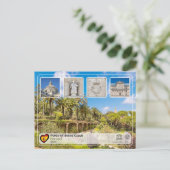 UNESCO WHS - Antoni Gaudí - Park Güell Briefkaart (Staand voorkant)