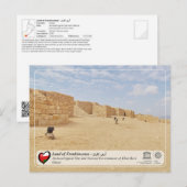 UNESCO WHS - Archeologische Siteof Khor Rori Briefkaart (Voorkant / Achterkant)