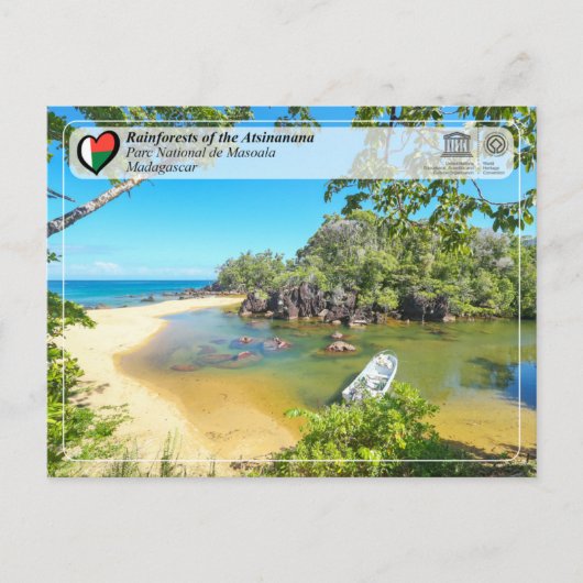 UNESCO WHS - Atsinanana - Nationaal Park Masoala Briefkaart (Voorkant)