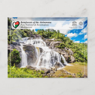 UNESCO WHS - Atsinanana - Nationaal Park Ranomafan Briefkaart