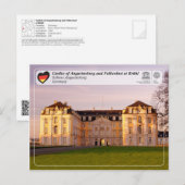 UNESCO WHS - Augustusburg Castle Briefkaart (Voorkant / Achterkant)