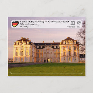 UNESCO WHS - Augustusburg Castle Briefkaart