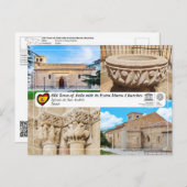 UNESCO WHS - Ávila - Iglesia de San Andrés Briefkaart (Voorkant / Achterkant)