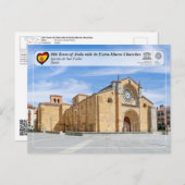UNESCO WHS - Ávila - Iglesia de San Pedro Briefkaart (Voorkant / Achterkant)