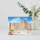 UNESCO WHS - Bahla Fort - ق ة ب ل ل Briefkaart (Staand voorkant)