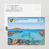 UNESCO WHS - Biodiversiteit van Ibiza/Eivissa Briefkaart (Voorkant / Achterkant)