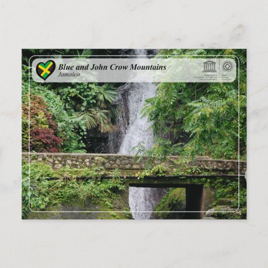 UNESCO WHS - Blue and John Crow Mountains Briefkaart (Voorkant)