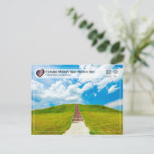 UNESCO WHS - Cahokia Mounds State Historic Site Briefkaart (Staand voorkant)