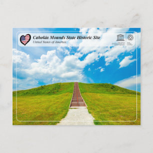 UNESCO WHS - Cahokia Mounds State Historic Site Briefkaart