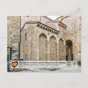 UNESCO WHS - Cámara Santa de Oviedo Briefkaart