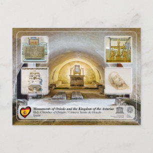 UNESCO WHS - Cámara Santa de Oviedo Briefkaart