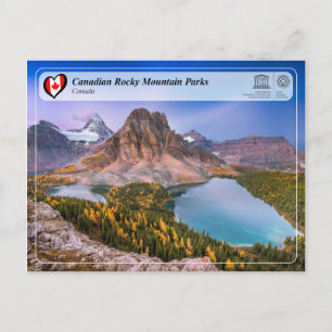 UNESCO WHS - Canadian Rocky Mountain Parks Briefkaart