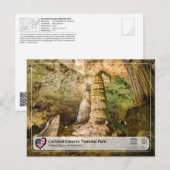 UNESCO WHS - Carlsbad Caverns National Park Postca Briefkaart (Voorkant / Achterkant)