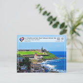 UNESCO WHS - Castillo San Felipe del Morro Briefkaart (Staand voorkant)