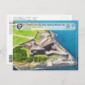UNESCO WHS - Castillo San Felipe del Morro Briefkaart (Voorkant / Achterkant)
