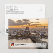 UNESCO WHS - Cathedral van Keulen Briefkaart (Voorkant / Achterkant)