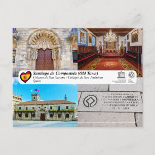 UNESCO WHS - Colexio de San Xerome Briefkaart