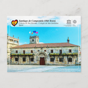 UNESCO WHS - Colexio de San Xerome Briefkaart