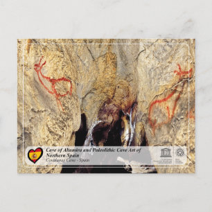 UNESCO WHS - Covalanas-grot / Cueva de Covalanas Briefkaart