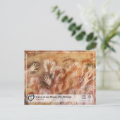 UNESCO WHS - Cueva de las Manos, Río Pintura Briefkaart (Staand voorkant)