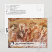 UNESCO WHS - Cueva de las Manos, Río Pintura Briefkaart (Voorkant / Achterkant)