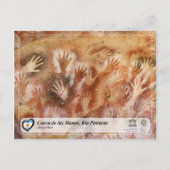UNESCO WHS - Cueva de las Manos, Río Pintura Briefkaart (Voorkant)