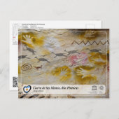 UNESCO WHS - Cueva de las Manos, Río Pintura Briefkaart (Voorkant / Achterkant)
