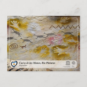 UNESCO WHS - Cueva de las Manos, Río Pintura Briefkaart