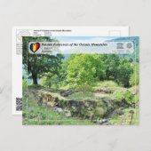 UNESCO WHS - Dacische forten - Capalna Briefkaart (Voorkant / Achterkant)