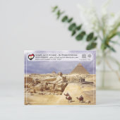 UNESCO WHS - De Pyramiden van Giza Briefkaart (Staand voorkant)