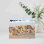 UNESCO WHS - Dilmun Burial Mounds Briefkaart (Staand voorkant)