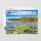 UNESCO WHS - Donaudelta Briefkaart (Voorkant / Achterkant)