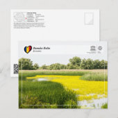 UNESCO WHS - Donaudelta Briefkaart (Voorkant / Achterkant)