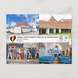 UNESCO WHS - dorp Dârjiu Briefkaart