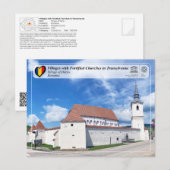 UNESCO WHS - dorp Dârjiu Briefkaart (Voorkant / Achterkant)