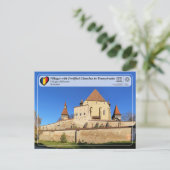 UNESCO WHS - Dorp op het Briefkaart van Biertan (Staand voorkant)